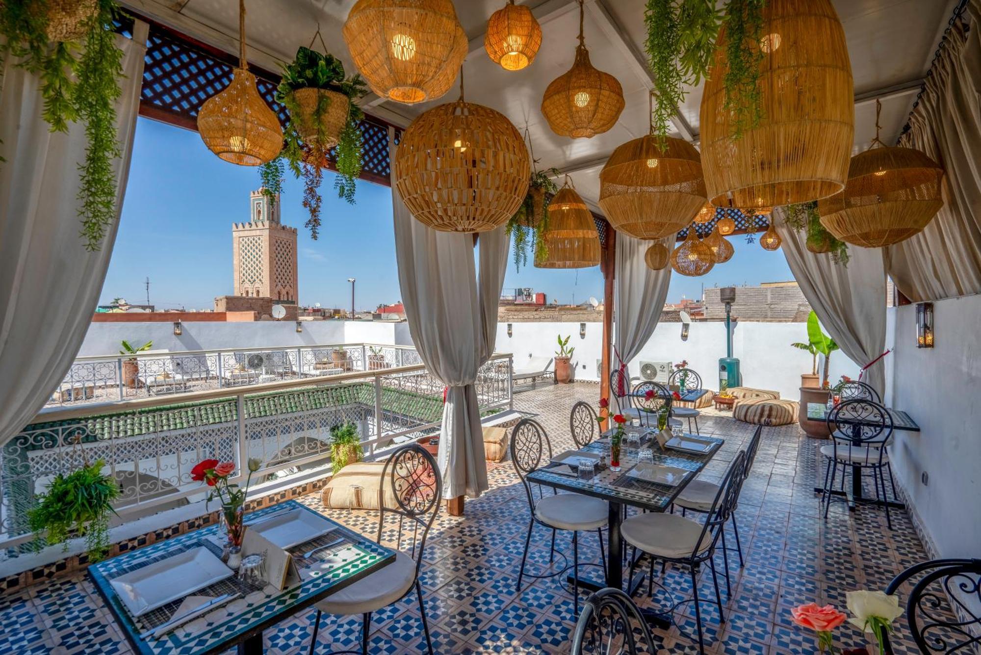 Riad Les Cornes De Gazelle Marrakesh Exterior photo